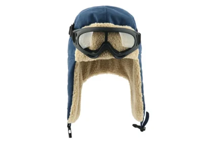 Ear Flap Aviator Hat with Goggles - Image 14