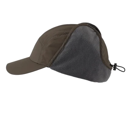 Aviator Hat with Brim and Ear Flaps - Image 2