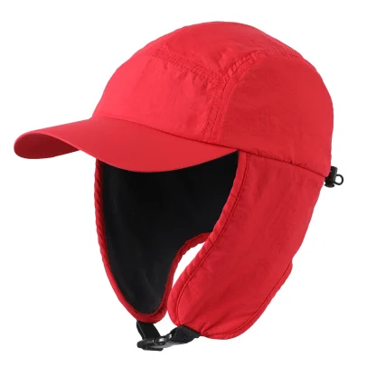 Aviator Hat with Brim and Ear Flaps - Image 14