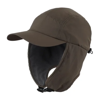 Aviator Hat with Brim and Ear Flaps