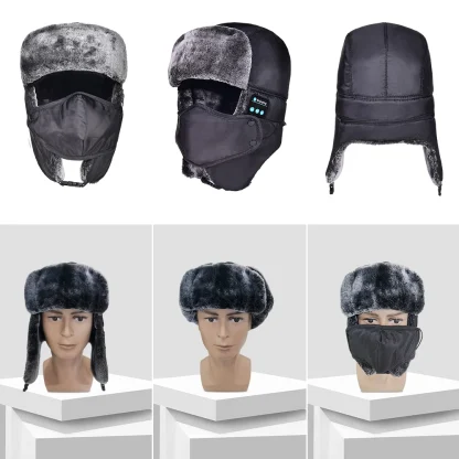 Windproof and Waterproof Ushanka with Bluetooth - Image 5