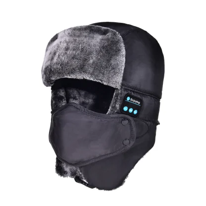 Windproof and Waterproof Ushanka with Bluetooth