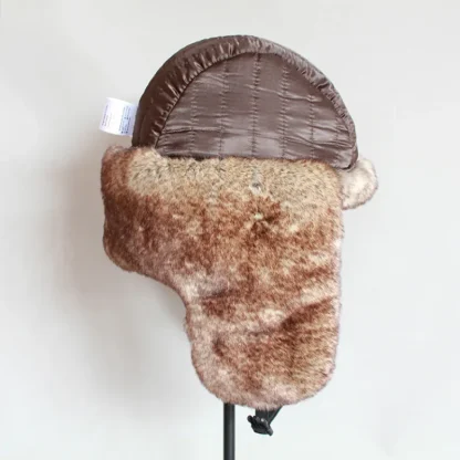 Thermal Buckled Ushanka with Faux Fur - Image 6