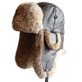 Warm Aviator Hat with Ear Flaps for Winter