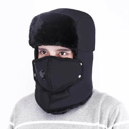 Full Covered Ushanka with Fleece Lined