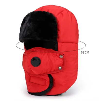 Full Covered Ushanka with Fleece Lined - Image 8