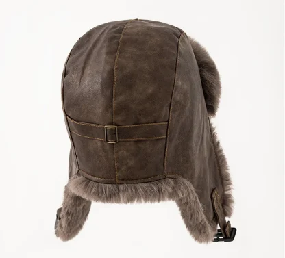 Thicken Warm Faux Fur Trapper Hat - Image 9