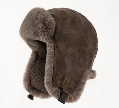 Thicken Warm Faux Fur Trapper Hat - Image 6