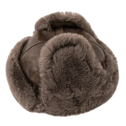 Thicken Warm Faux Fur Trapper Hat - Image 3