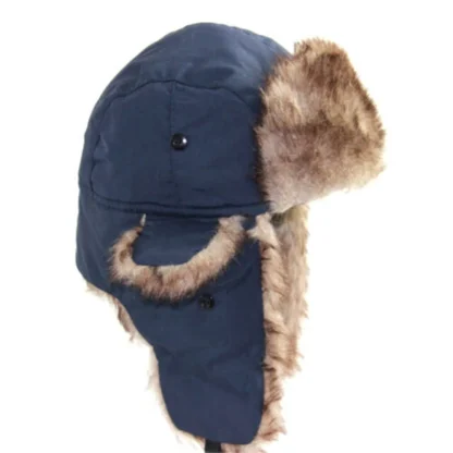 Water Resistant Aviator Hat with Thicken Ear Flaps - Image 4