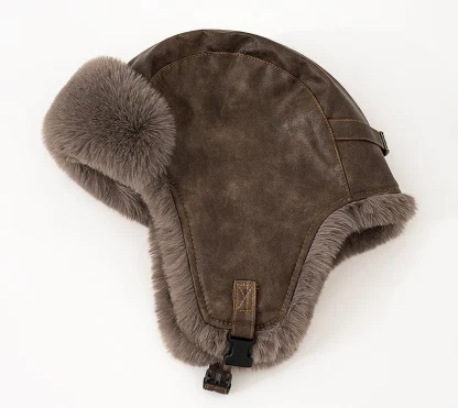 Thicken Warm Faux Fur Trapper Hat - Image 11