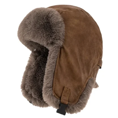 Thicken Warm Faux Fur Trapper Hat - Image 2