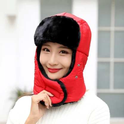 Full Covered Ushanka with Fleece Lined - Image 7