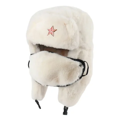 Soft and Warm Full Covered Face Aviator Hat - Image 14