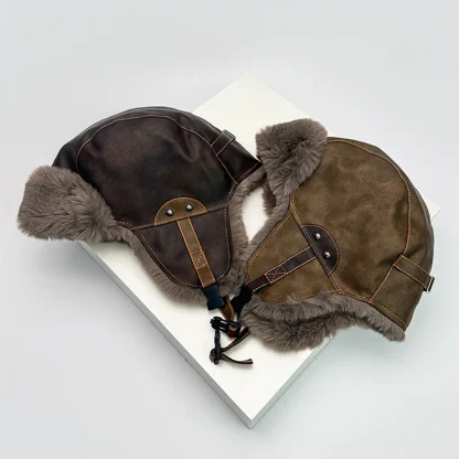 Foldable Ear Flaps Ushanka for Cold Weather - Image 5