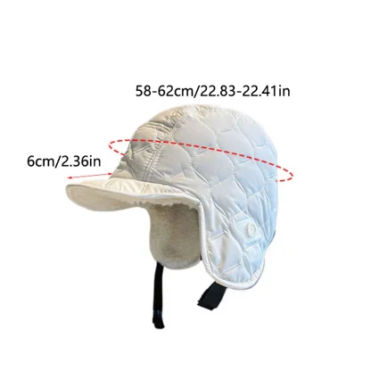 Reversible Aviator Hat with Brim - Image 5